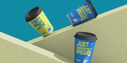 Retro Food Font Poster 5