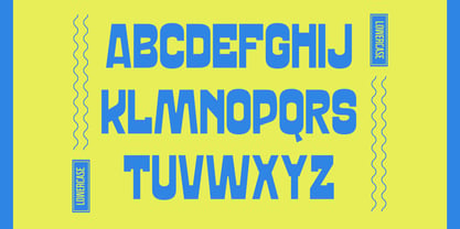 Retro Food Font Poster 6