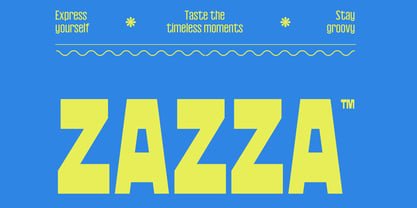 Retro Food Font Poster 2