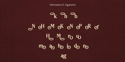 Magnavella Font Poster 4