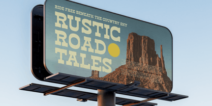 Haose Rodeko Font Poster 2