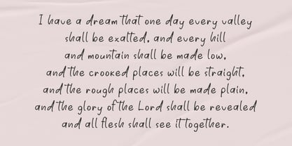 Unique moments Font Poster 4