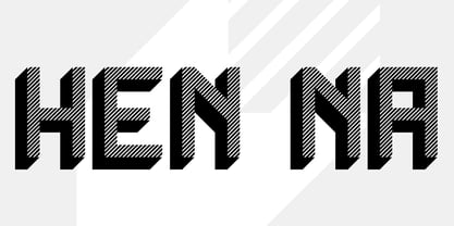 Naname Kun Font Poster 9