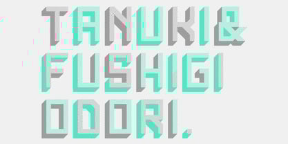 Naname Kun Font Poster 7