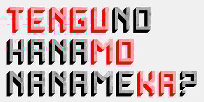 Naname Kun Font Poster 5