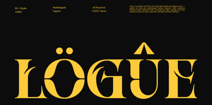 Vacero Font Poster 9
