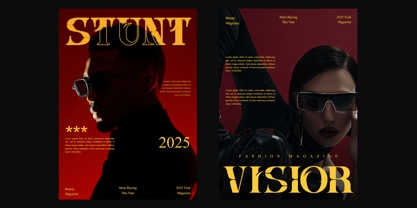 Vacero Font Poster 3