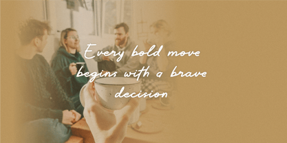 Santalina Font Poster 5