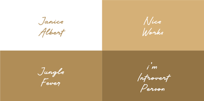 Santalina Font Poster 9