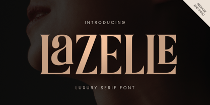 Lazelle Font Poster 1