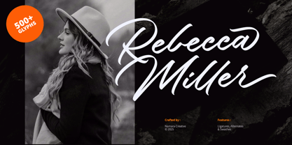 Corbellion Font Poster 12