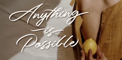 Corbellion Font Poster 3