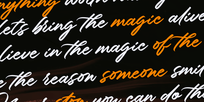 Corbellion Font Poster 2