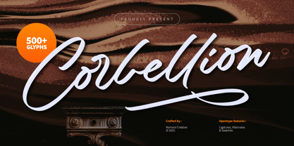 Corbellion Font Poster 1