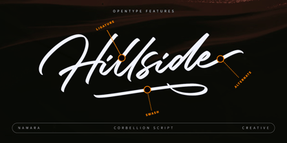 Corbellion Font Poster 6