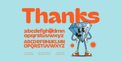 Gemst Font Poster 15