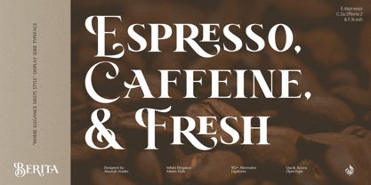 Al Berita Font Poster 10