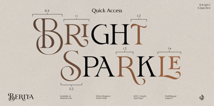 Al Berita Font Poster 12