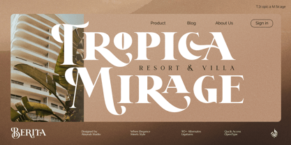 Al Berita Font Poster 6