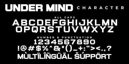 Under Mind Sans Font Poster 11