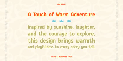 EZ Arvent Font Poster 2