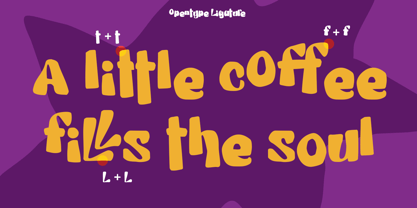 Billy Muffin Font Poster 10