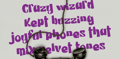 Billy Muffin Font Poster 2