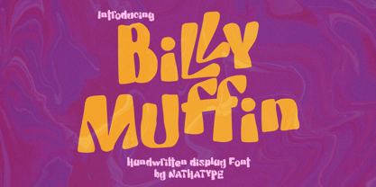 Billy Muffin Font Poster 1