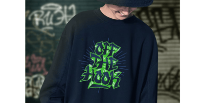 Street Pieces Font Poster 7