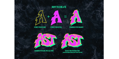 Street Pieces Font Poster 10