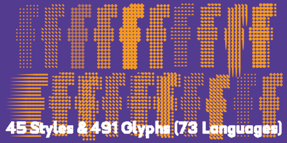 Flexibel Modular Font Poster 4