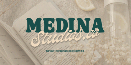 Natural Mistic Font Poster 8