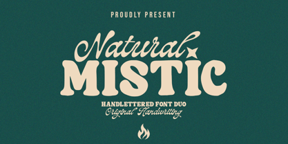 Natural Mistic Font Poster 1