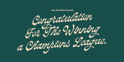 Natural Mistic Font Poster 3