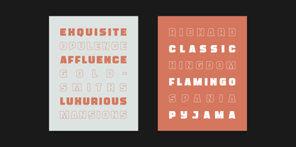 Whinstone Font Poster 2