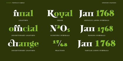 Ultion Font Poster 6