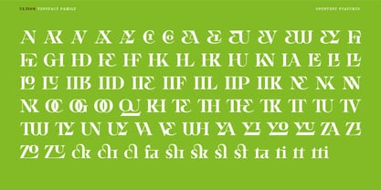 Ultion Font Poster 9