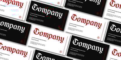 Gofarda Gothic Font Poster 13