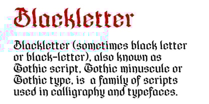 Gofarda Gothic Font Poster 7