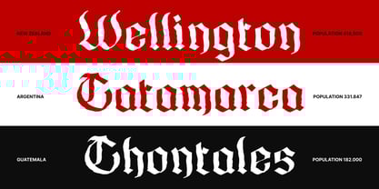 Gofarda Gothic Font Poster 8