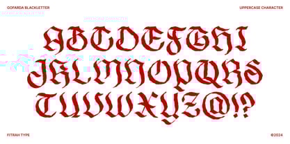 Gofarda Gothic Font Poster 5