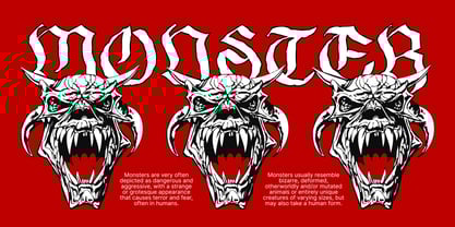 Gofarda Gothic Font Poster 4