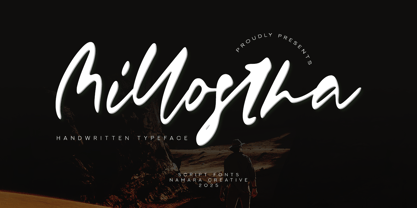 Millostha Font Poster 1