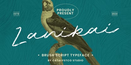 Lanikai Font Poster 1