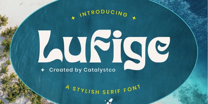 Lufige Font Poster 1
