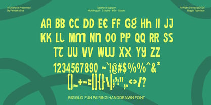 Bigglo Font Poster 8