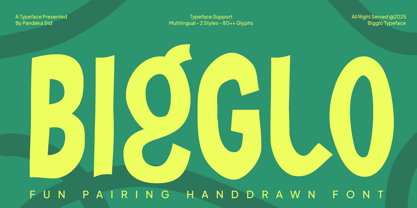 Bigglo Font Poster 1