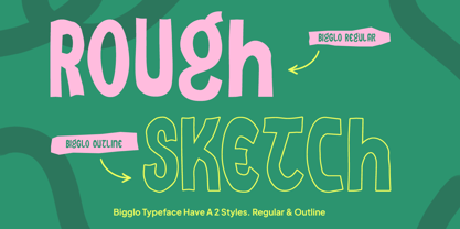 Bigglo Font Poster 2