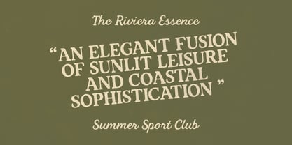 Mapleford Font Poster 6