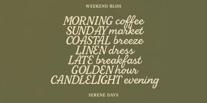 Mapleford Font Poster 5